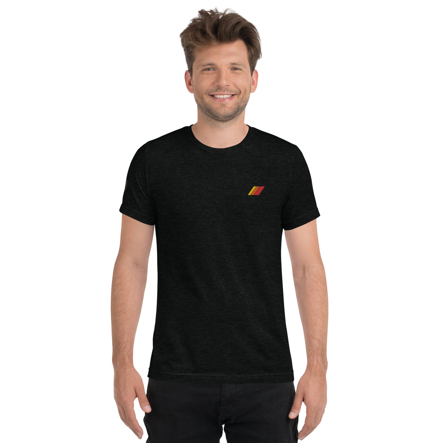 Toyota Tri-Color Embroidered Short sleeve t-shirt